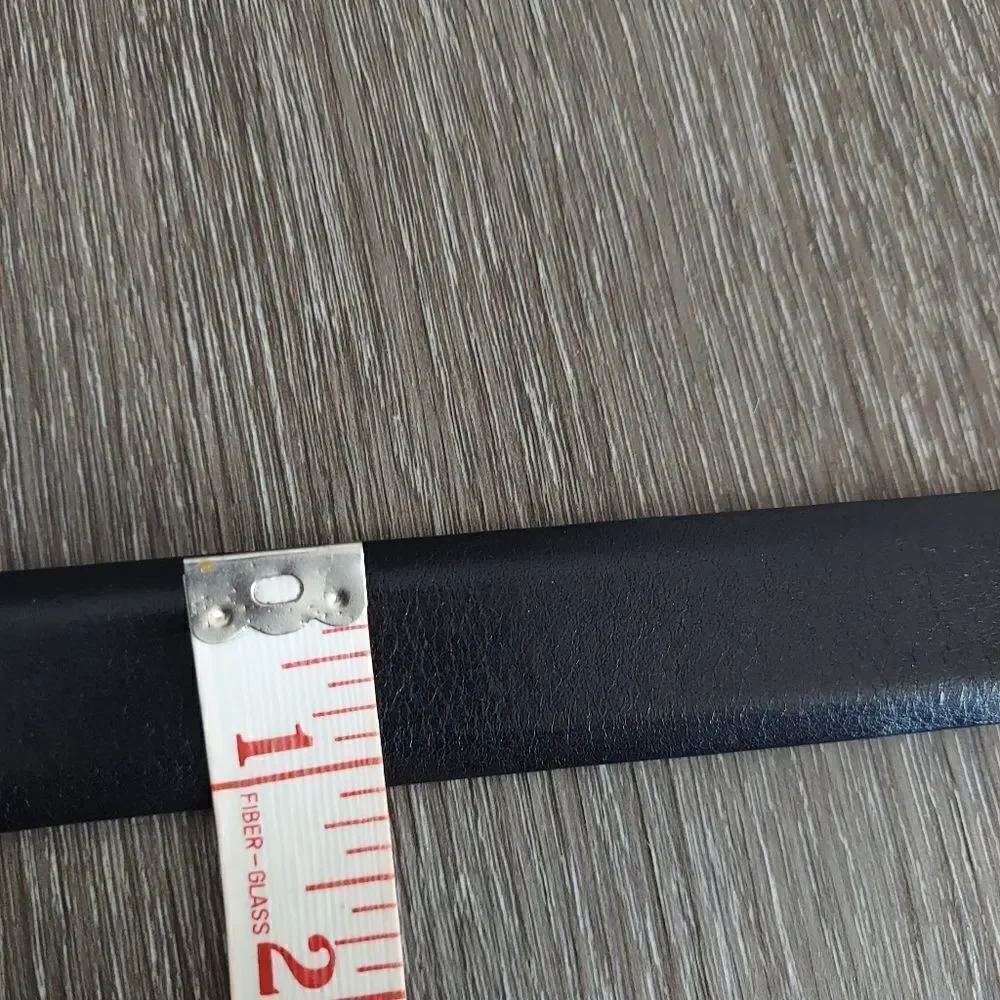 Men's Dockers Black Leather Belt 34